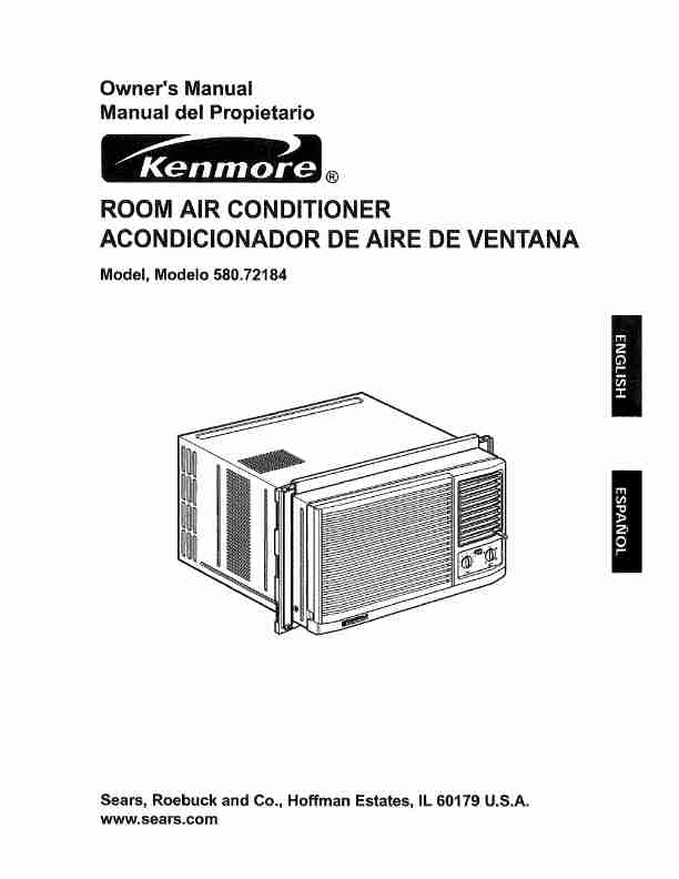 Kenmore Air Conditioner 580_72184-page_pdf
